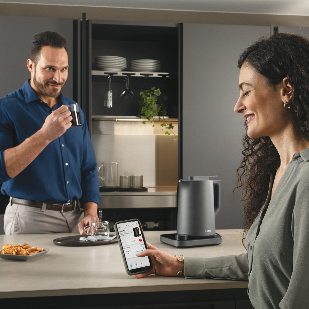Bollitore Wi-Fi a doppio isolamento sottovuoto Haier I-Master - Serie 7 - ITALYSUPPLY