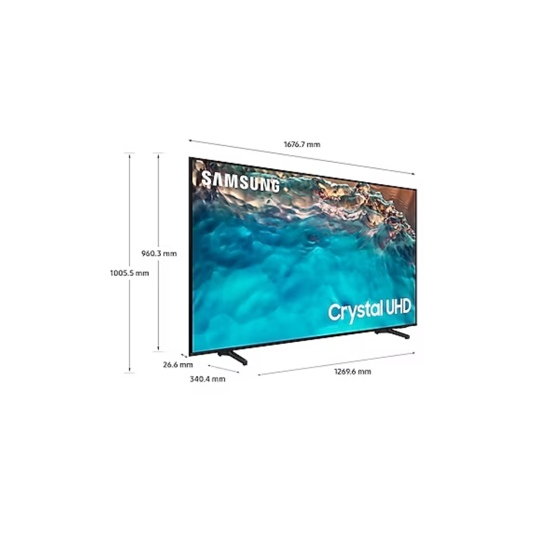 Samsung Crystal UHD 4K - 12 RATE + 1 ANNO STREAMING GRATUITO