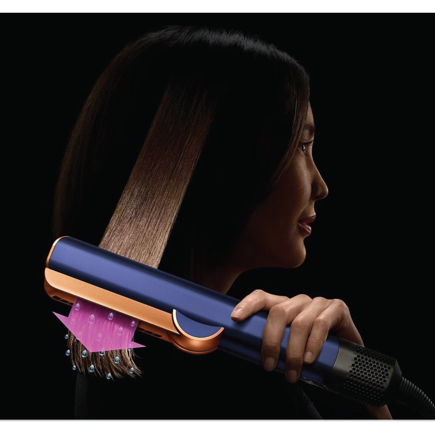 Dyson Corrale straightener Prussian Blue - ITALYSUPPLY
