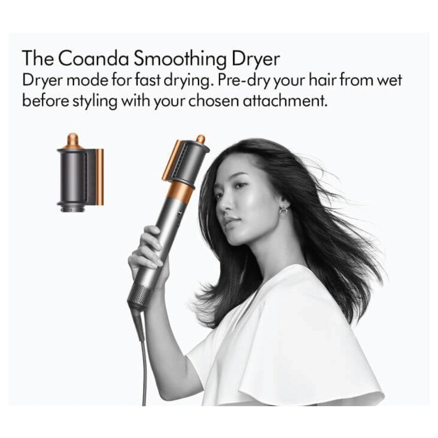 Dyson Airwrap multi-styler Complete Long in Nickel/Copper - RATE - ITALYSUPPLY