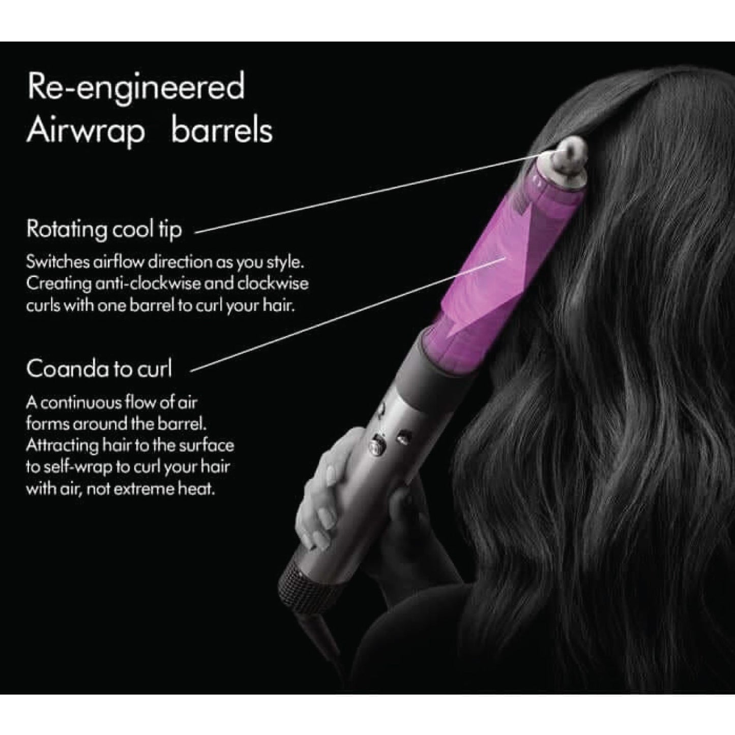 Dyson Airwrap multi-styler Complete Long in Nickel/Copper - RATE - ITALYSUPPLY