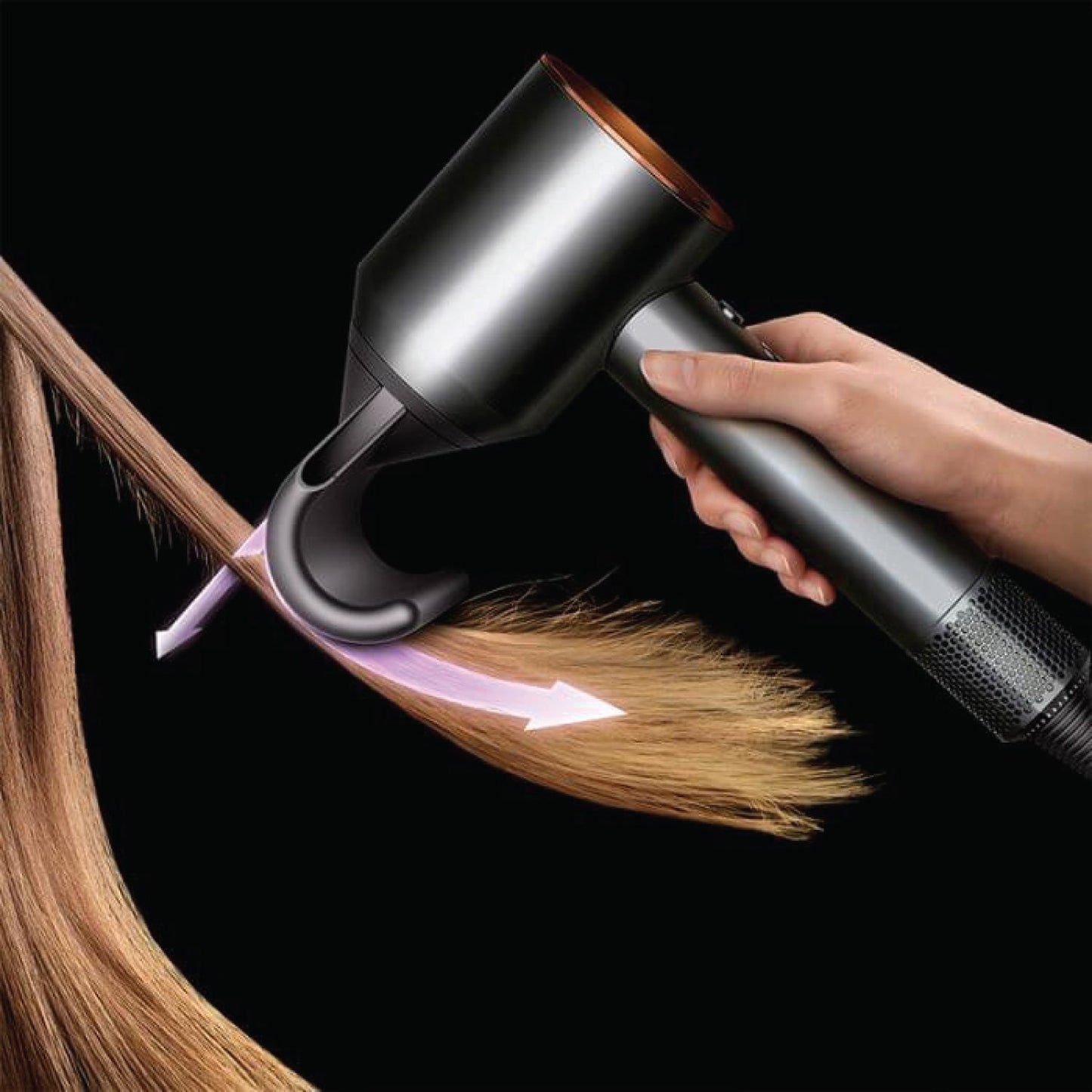 Dyson Supersonic Hair Dryer in Nickel - ITALYSUPPLY