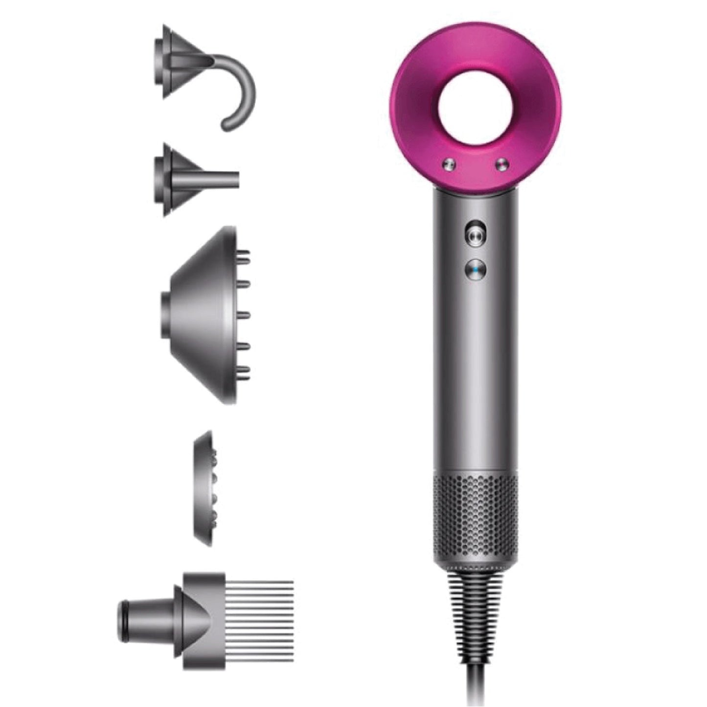 Dyson Supersonic hair dryer Iron/Fuchsia - RATE - ITALYSUPPLY