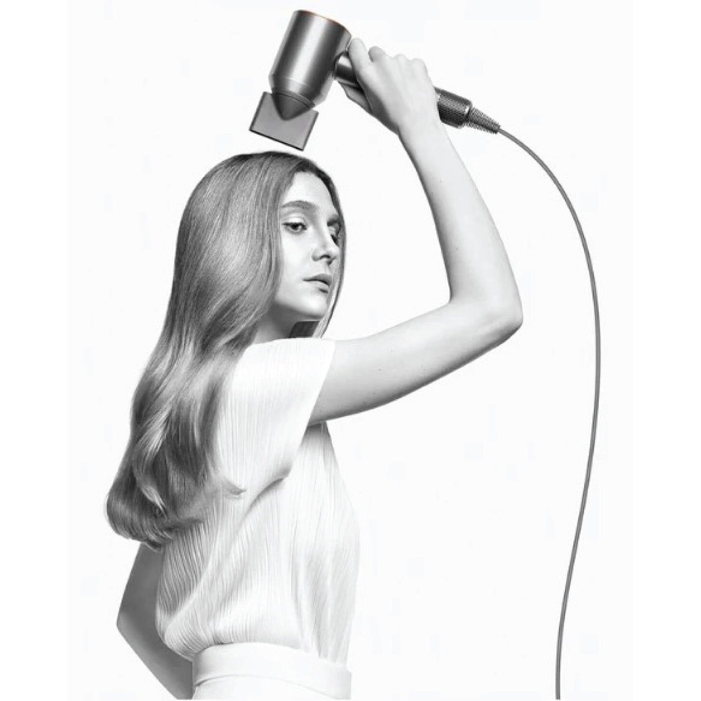 Dyson Supersonic Hair Dryer in Nickel - ITALYSUPPLY
