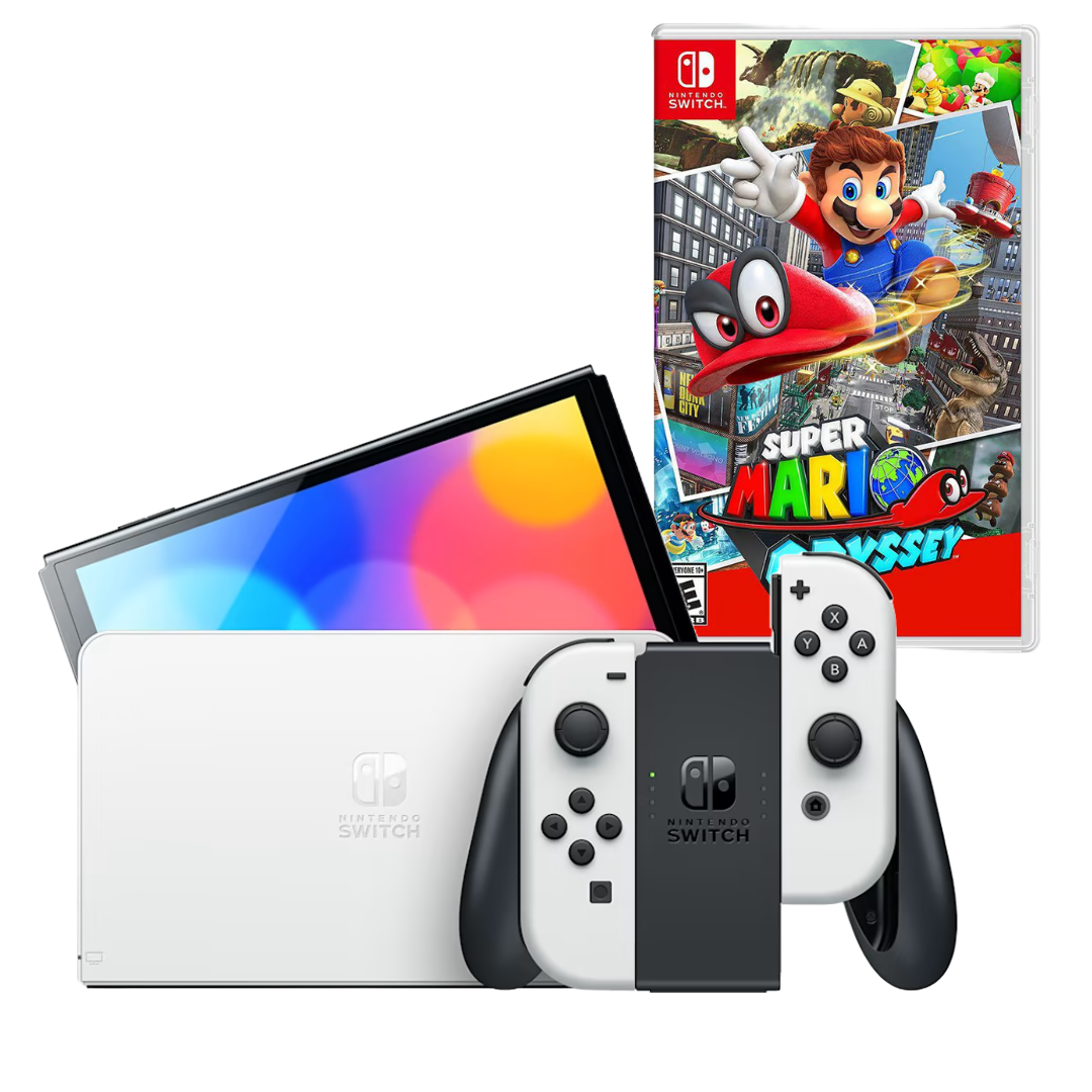 Nintendo Switch Oled + Gioco Super Mario - ITALYSUPPLY