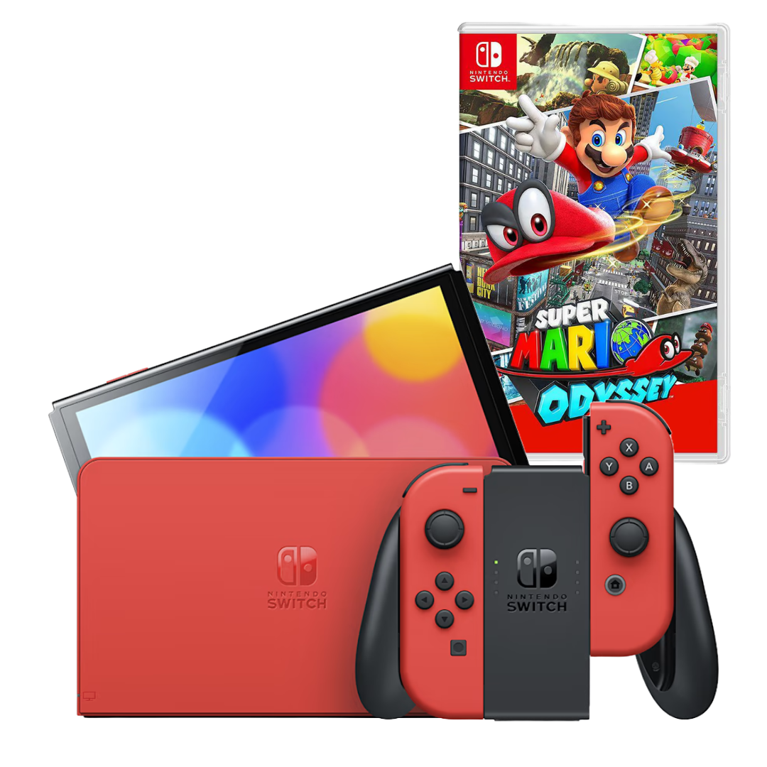 Nintendo Switch Oled + Gioco Super Mario - ITALYSUPPLY