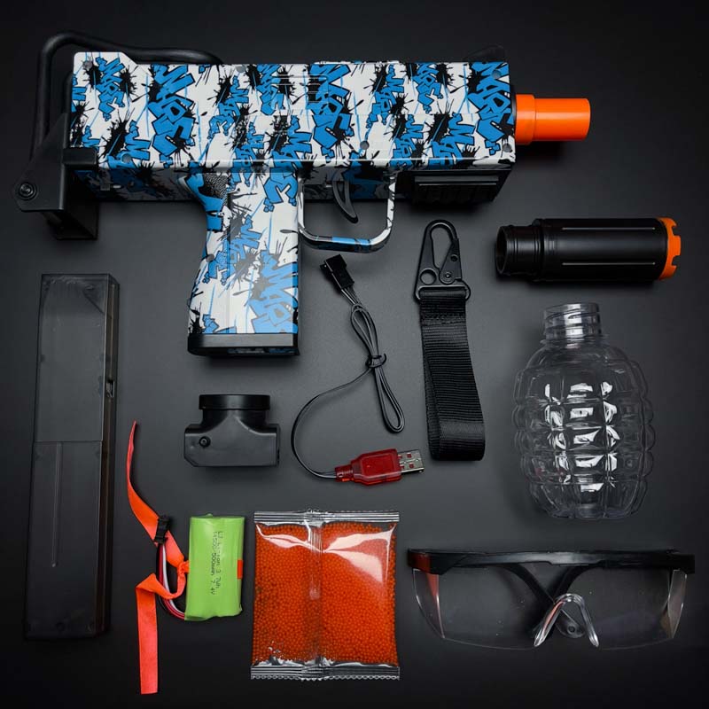 UZI Gel Blaster – Blu