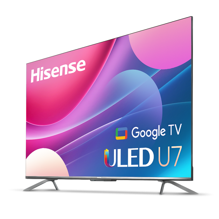Hisense 55” 55U7H Series ULED 4K UHD Smart Google TV - Refurbished