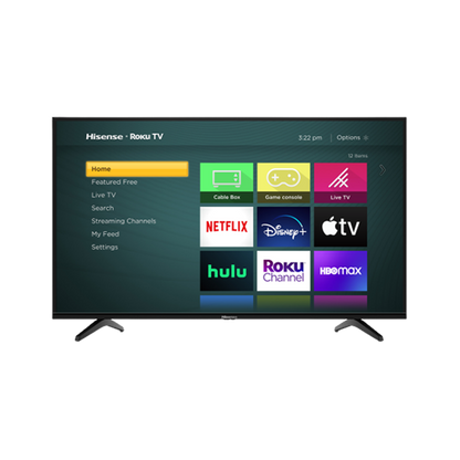 Hisense 50" 50R6G Series LED 4K UHD Smart Roku TV - Refurbished