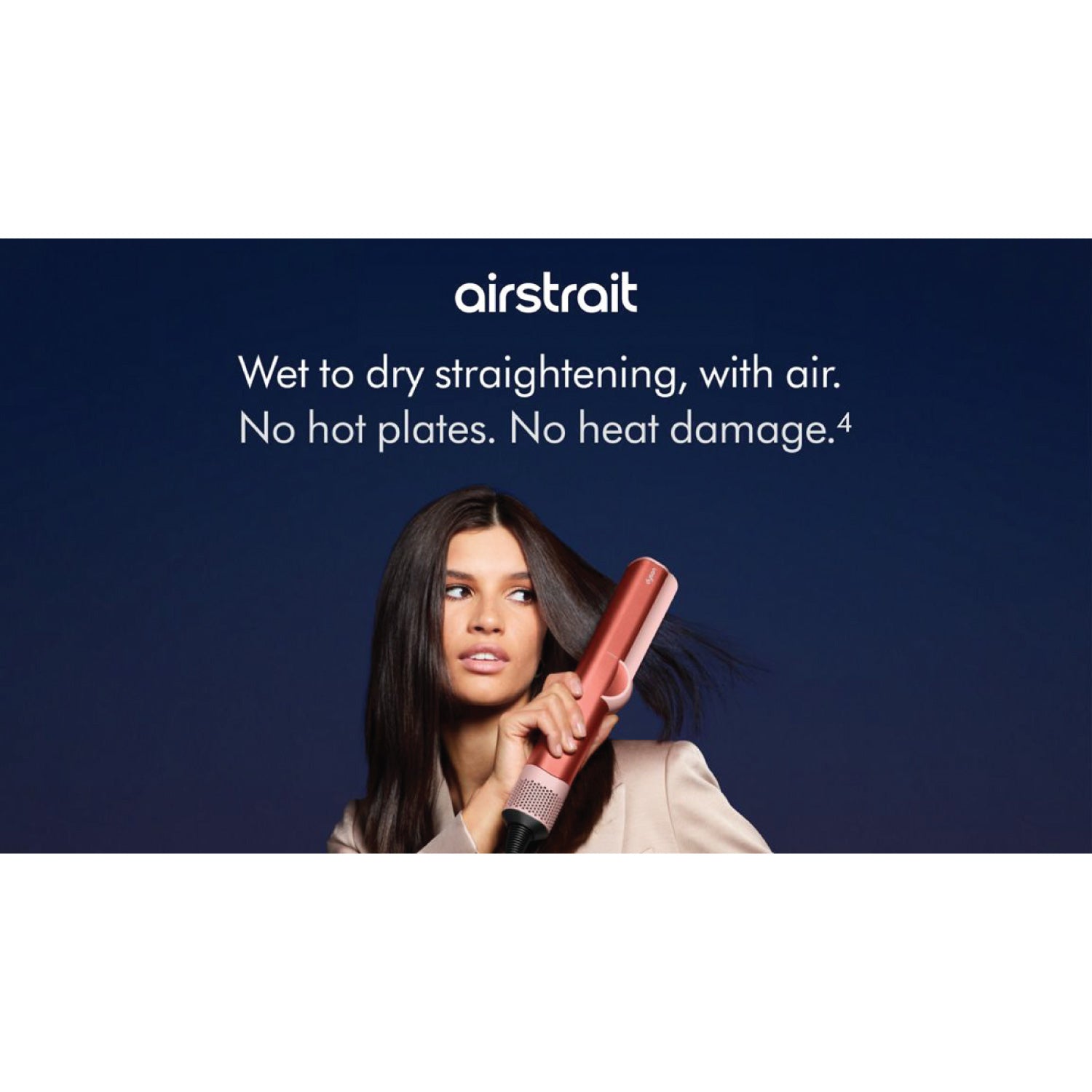 Dyson Airstrait straightener Strawberry Bronze Blush Pink - ITALYSUPPLY