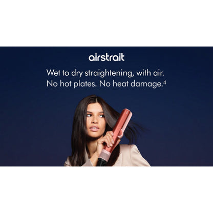 Dyson Airstrait straightener Strawberry Bronze Blush Pink - ITALYSUPPLY