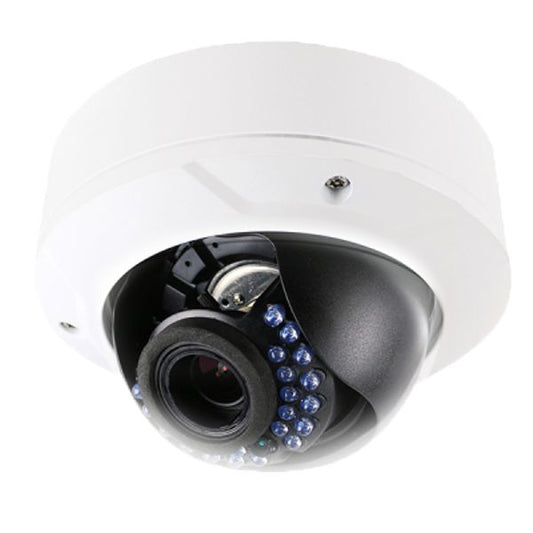 4MP HD Network True WDR Vari-focal IR Motorized Vandal Dome Cameras-
