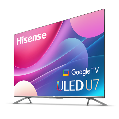 Hisense 55” 55U7H Series ULED 4K UHD Smart Google TV - Refurbished