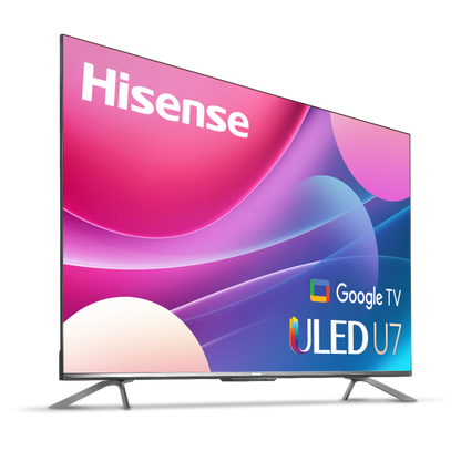 Hisense 55” 55U7H Series ULED 4K UHD Smart Google TV - Refurbished