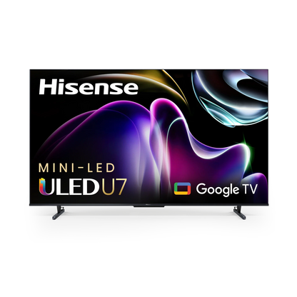 Hisense 55” 55U7K Class U7 Series Mini-LED ULED 4K Google TV - Refurbished