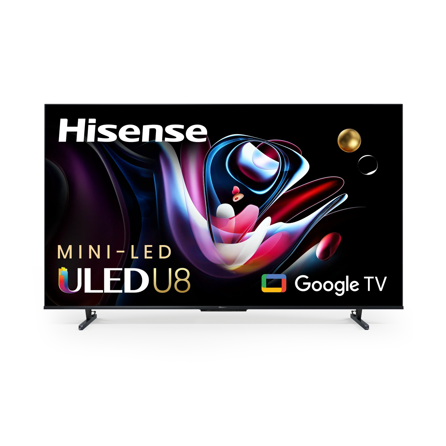 Hisense 65” 65U8K Class U8 Series Mini-LED ULED 4K Google TV - Refurbished